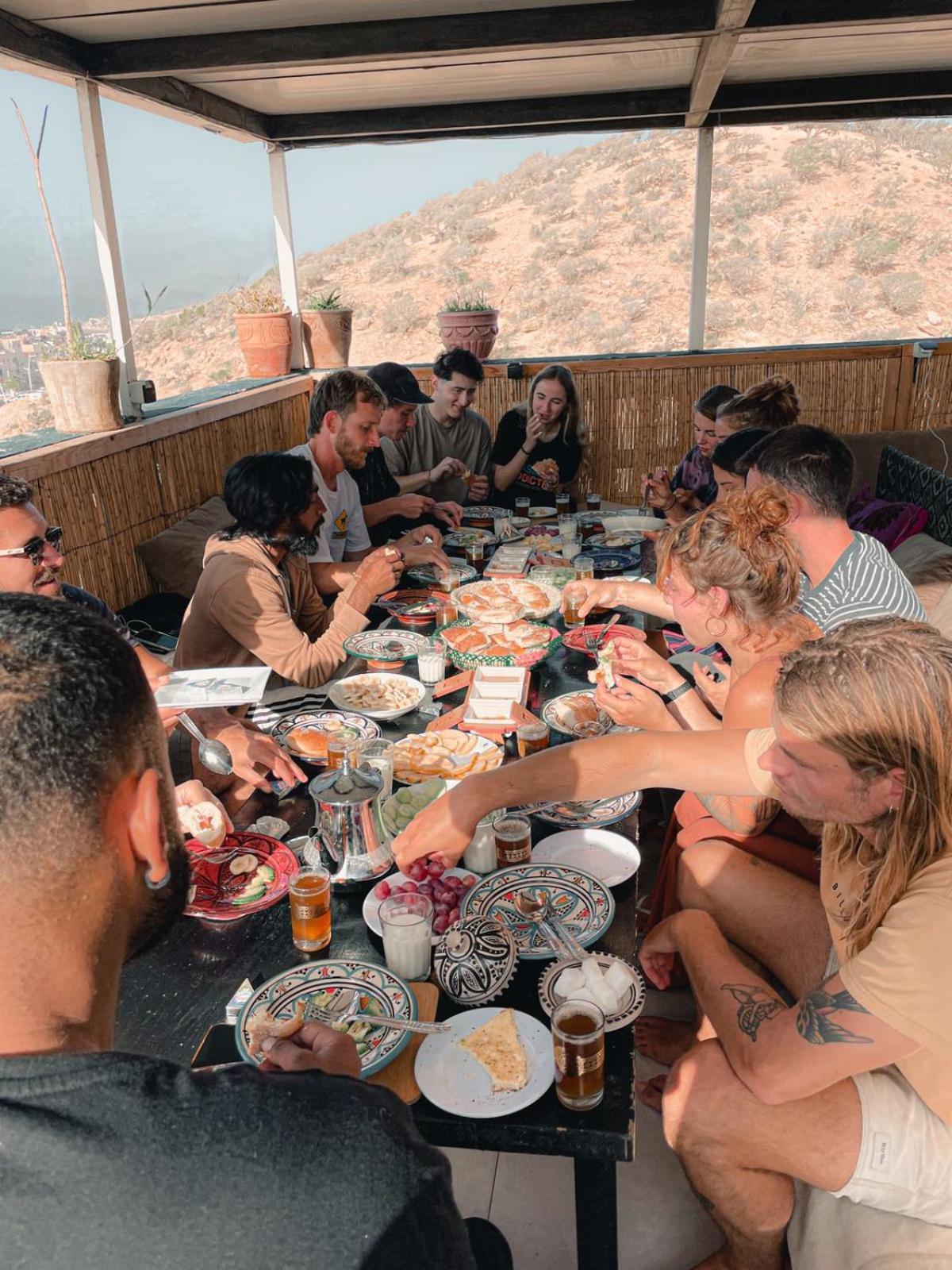 Tafoukt Surf Hostel Taghazout Esterno foto